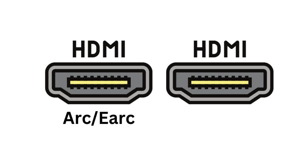 Connectivity options-HDMI, HDMI ARC and EARC